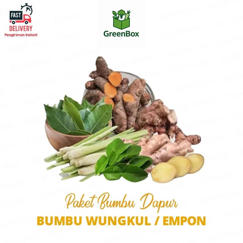 

Paket Bumbu Dapur / Bumbu Wungkul / Empon - Rempah Sayur Sayuran