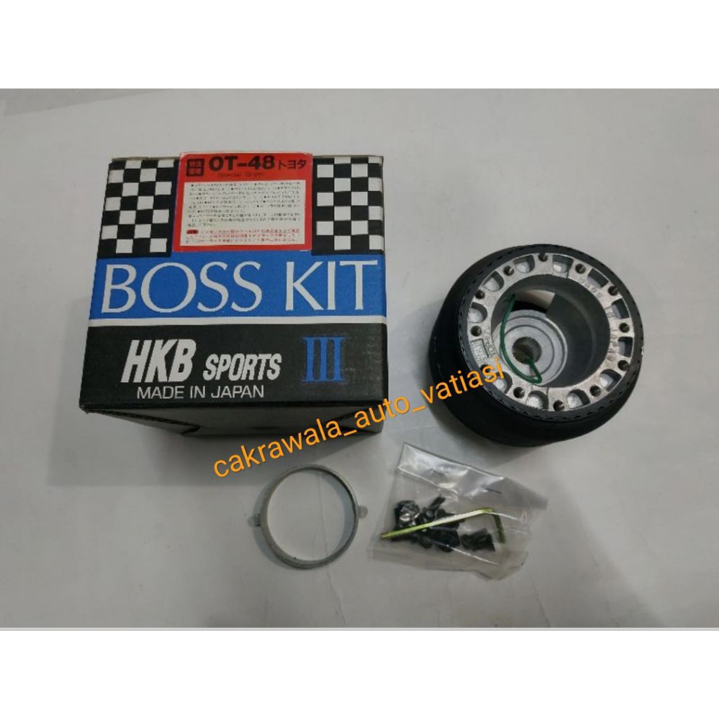 ORI JAPAN BOSSKIT BOSS KIT BOSS STIR RACING KHUSUS MOBIL TOYOTA KIJANG, AVANZA, INNOVA, CALYA, VIOS,