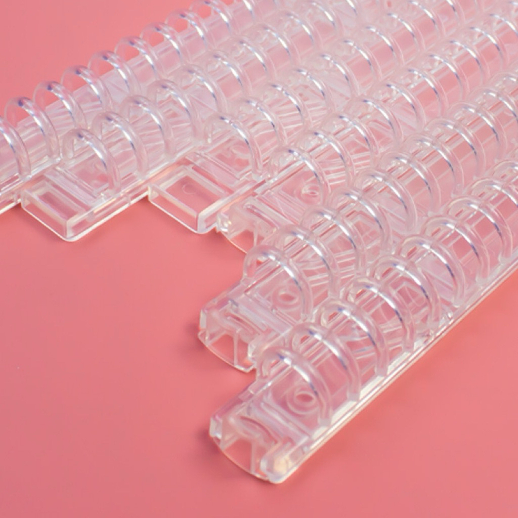 

Ring Binder Spiral Plastik A5 Loose Leaf / Spiral Notebook Refill Binder