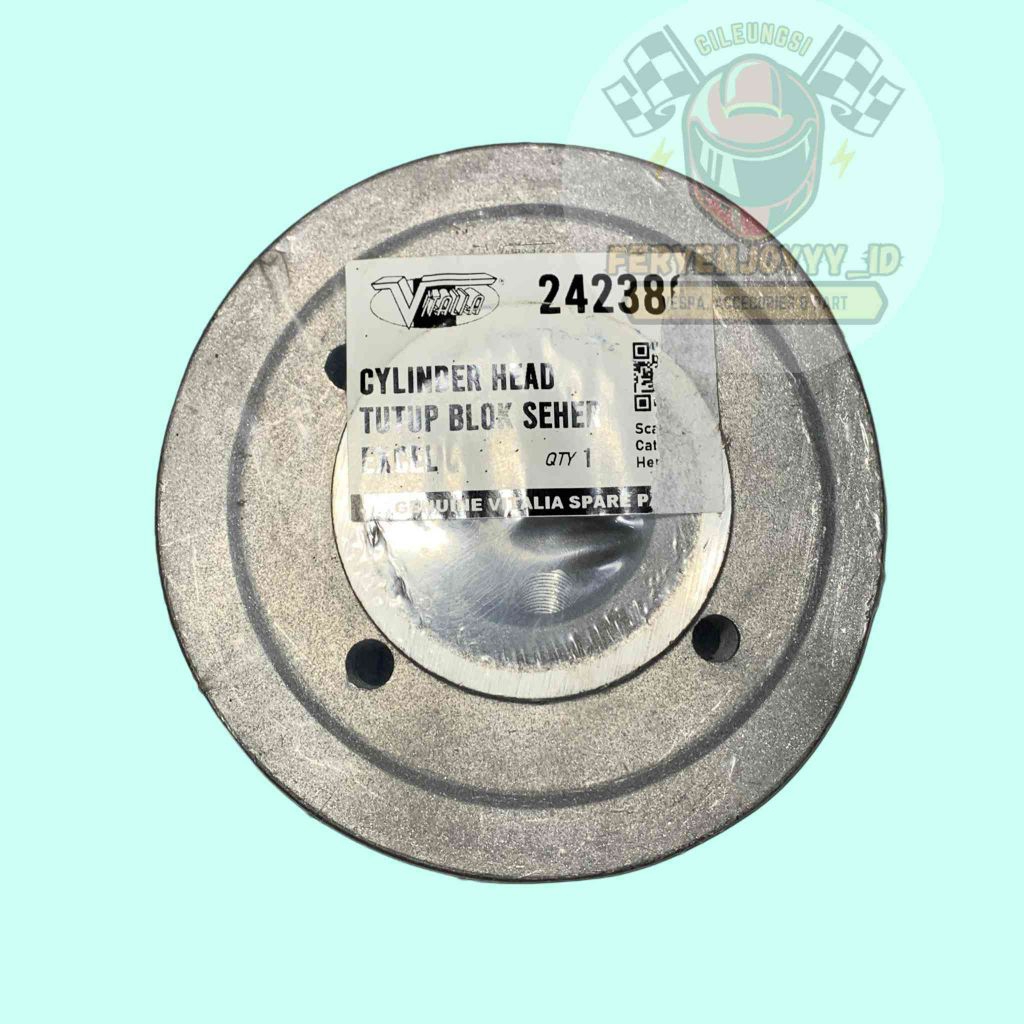 CYLINDER SILINDER BLOK HEAD VITALIA VESPA PXE EXCEL EXCLUSIVE PX