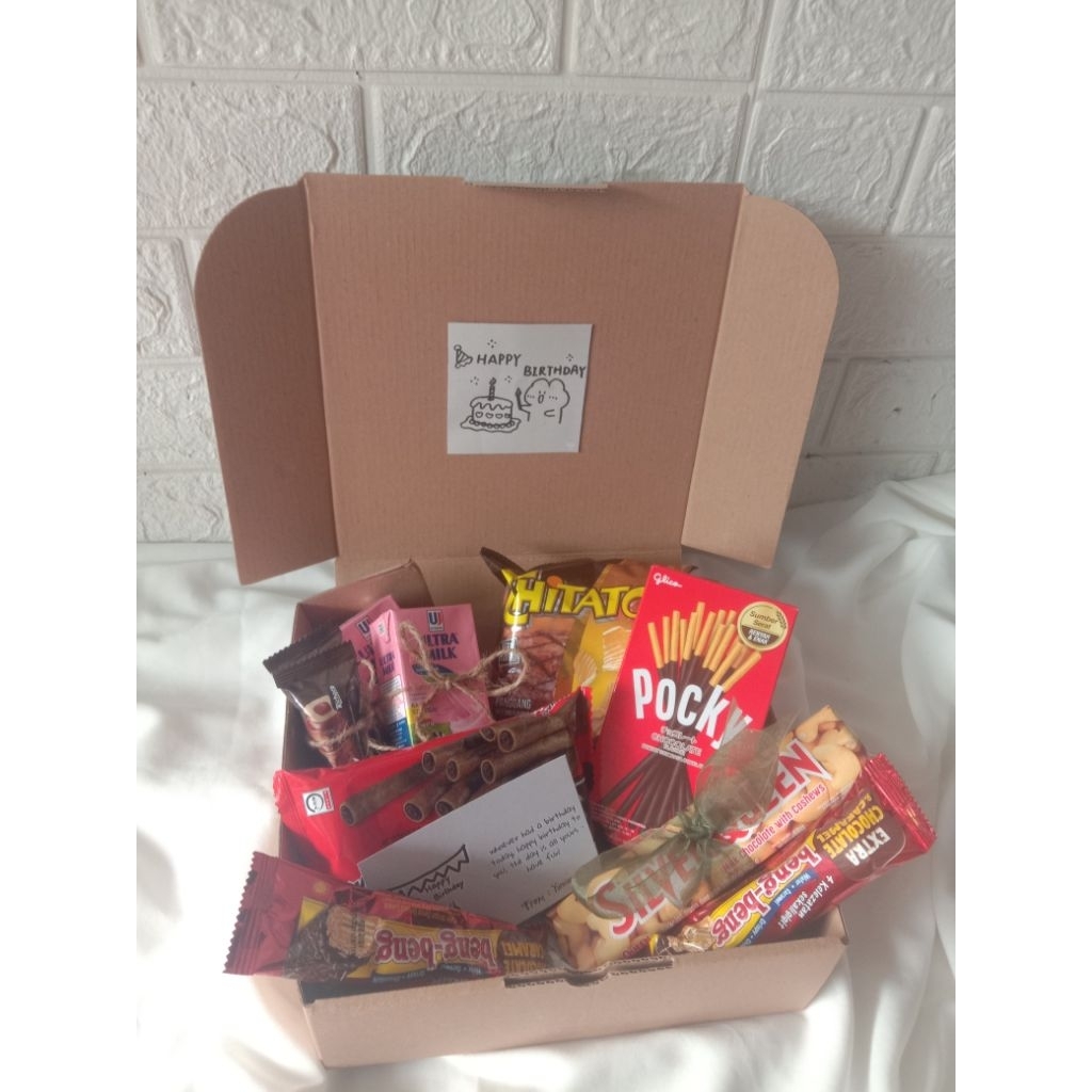 

HEMPRES SNACK COKLAT UNTUK ULTAH/ANIV/WISUDA DLL