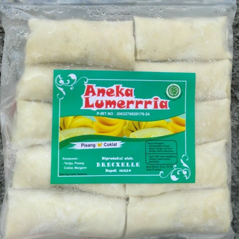 

LUMERIA PISANG COKELAT ISI 10PCS