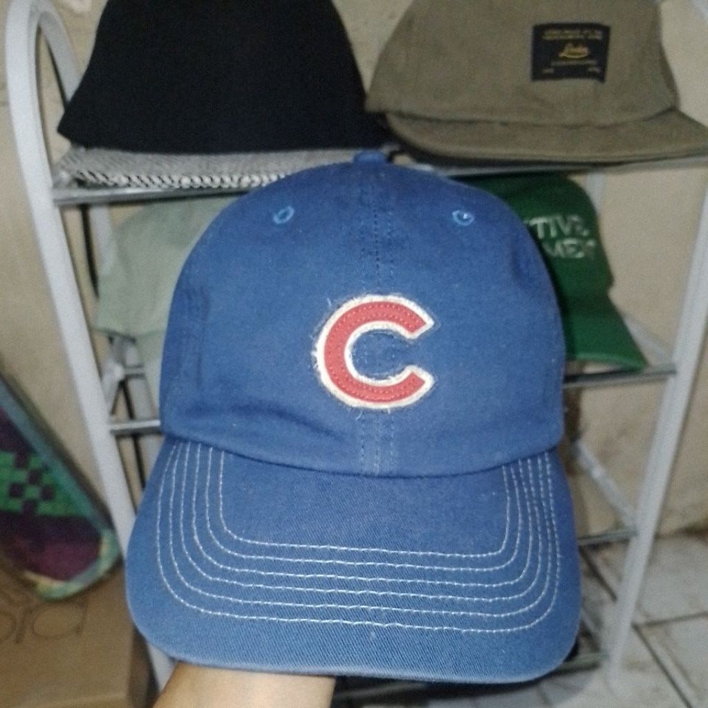 Topi Baseball Vintage "CHICAGO CUBS" Second Original 100%.
