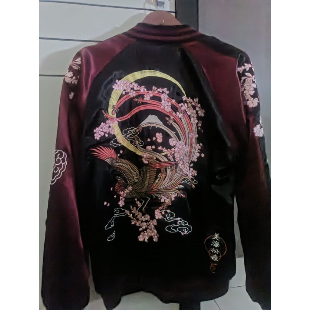 SUKAJAN RED PHOENIX by ZEOTIC SYZTEM ( Black - Red Maroon | Dobel Sided )