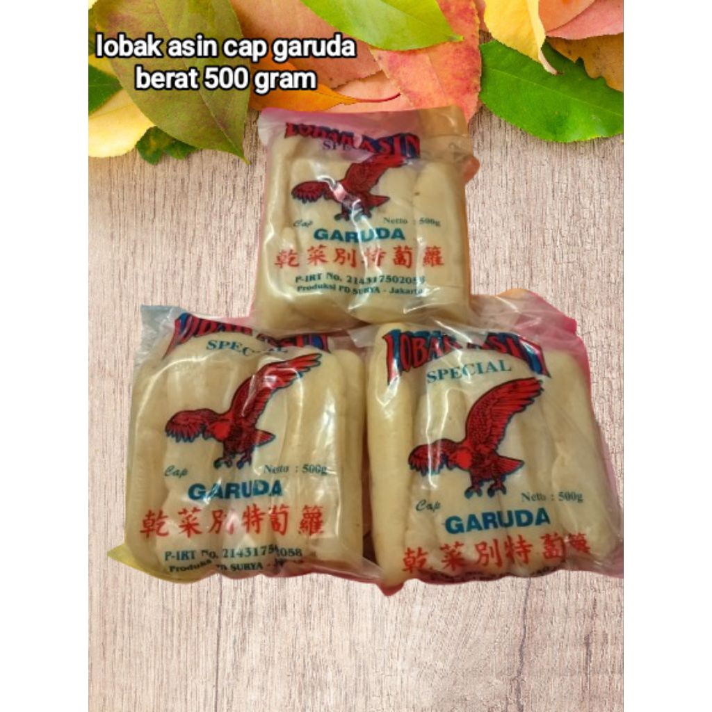 

asinan lobak cap garuda berat 500gram