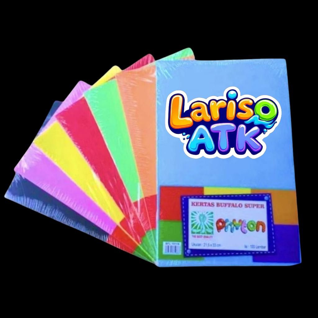 

(1pack) Kertas Bufalo Phyton Polos F4 (100lembar) Bufallo