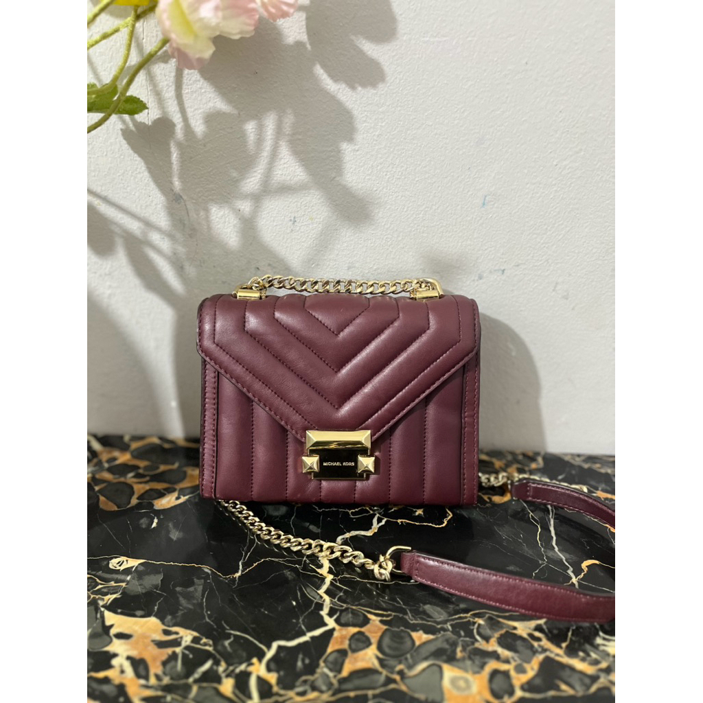 PL WHITNEY MK PRELOVED SHOULDER BAG CROSSBODY BAG SLING BAG SECOND