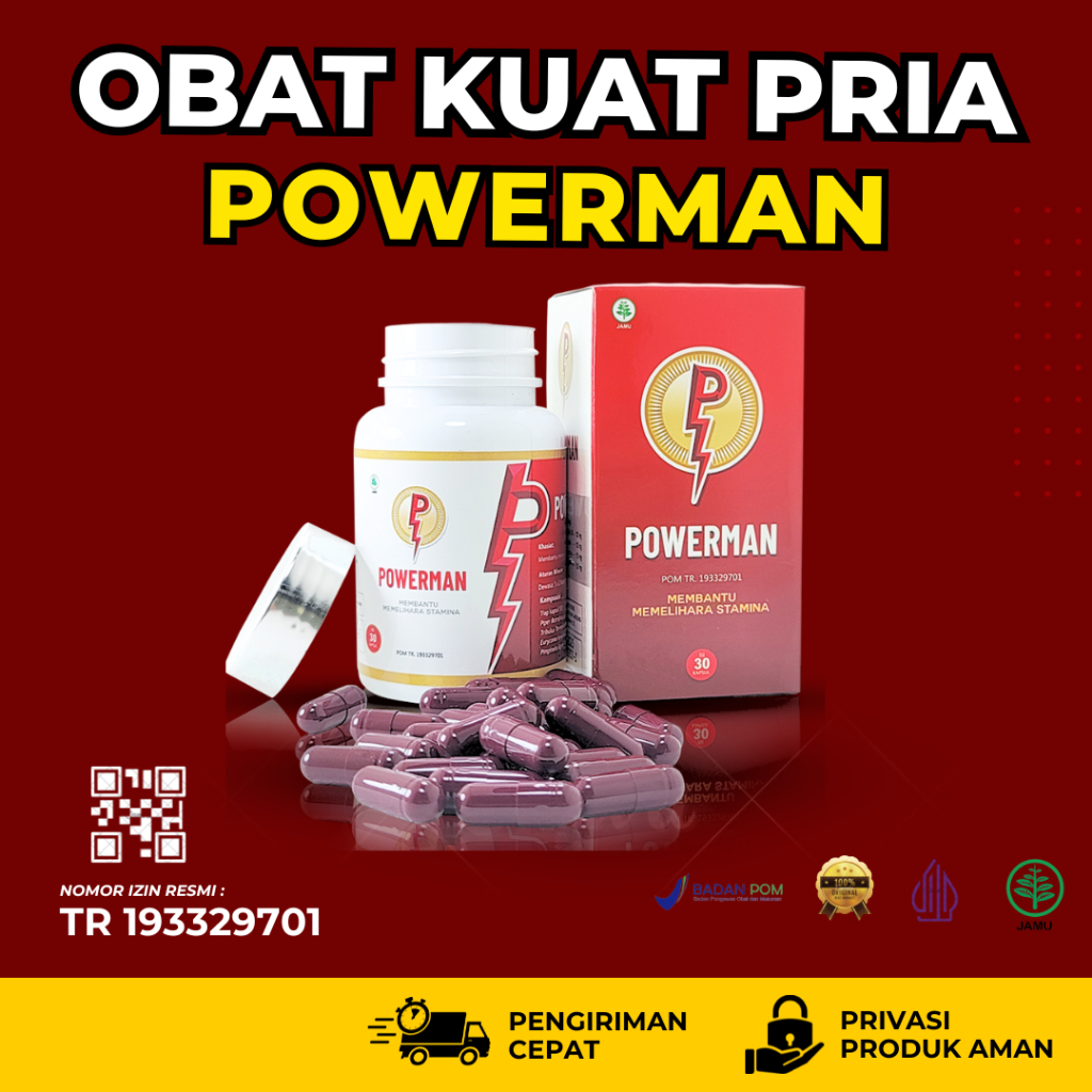 OBAT KUAT PRIA OBAT TREDISIONAL AMPUH OBT STAMINA PRIA PERKASA BPOM