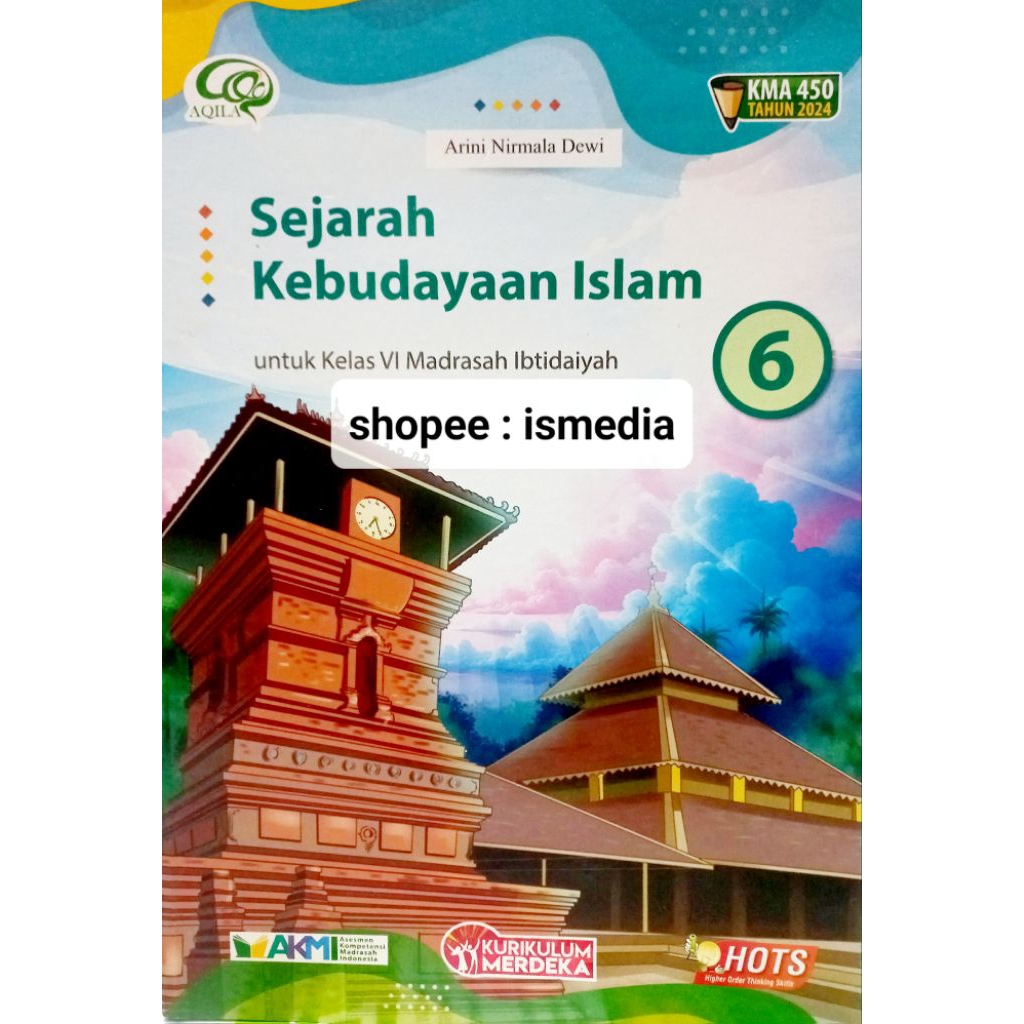 Buku paket SKI Aqila kelas 1 2 3 4 5 6 MI penerbit Tiga Serangkai