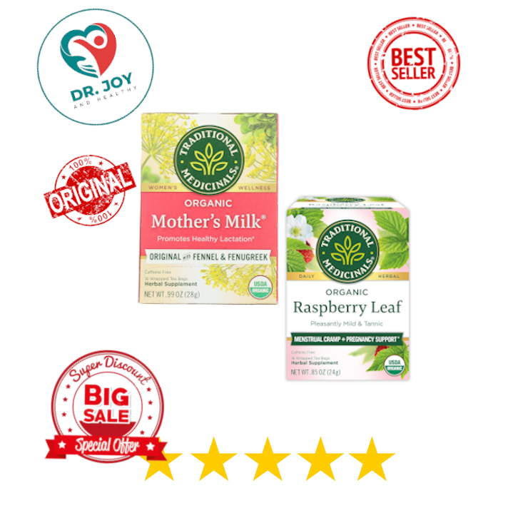 

Traditional Medicinals USA | Organic | Mother's Milk | Spearmint | Raspberry Leaf | Herbal Tea Bags | Caffeine Free | Healthy Lactation in Breastfeeding Moms | Everyday Wellness | Healthy & Refreshing | Eases Menstrual Cramps & Healthy Pregnancy