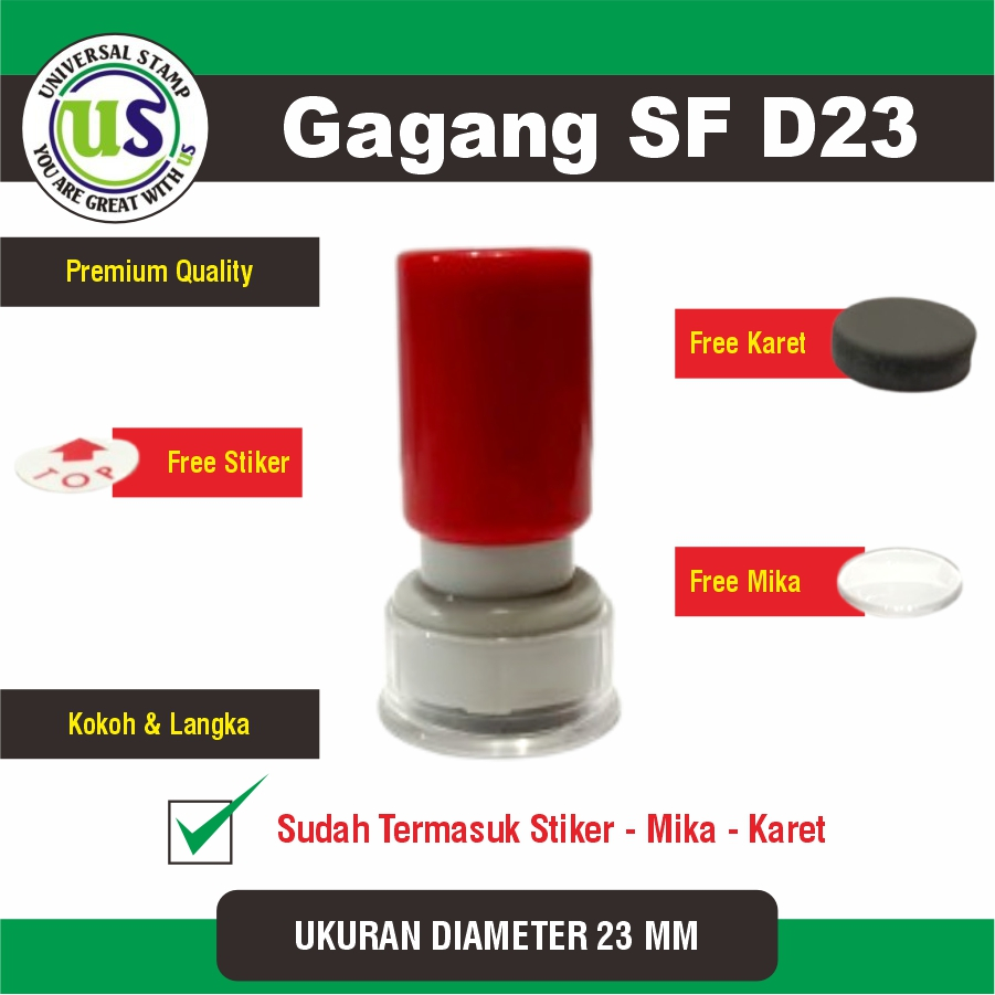 

Gagang Stempel Flash SF D23 Premium Import