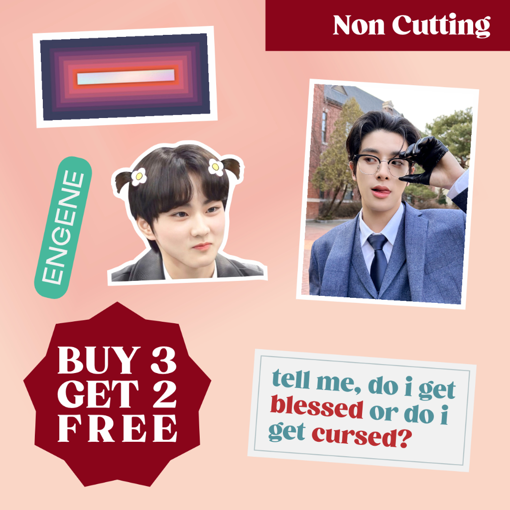 

Sticker ENHYPEN (Dark Blood, Orange Blood, Bite Me, Fatal Trouble) Fate Plus in Jakarta Freebies