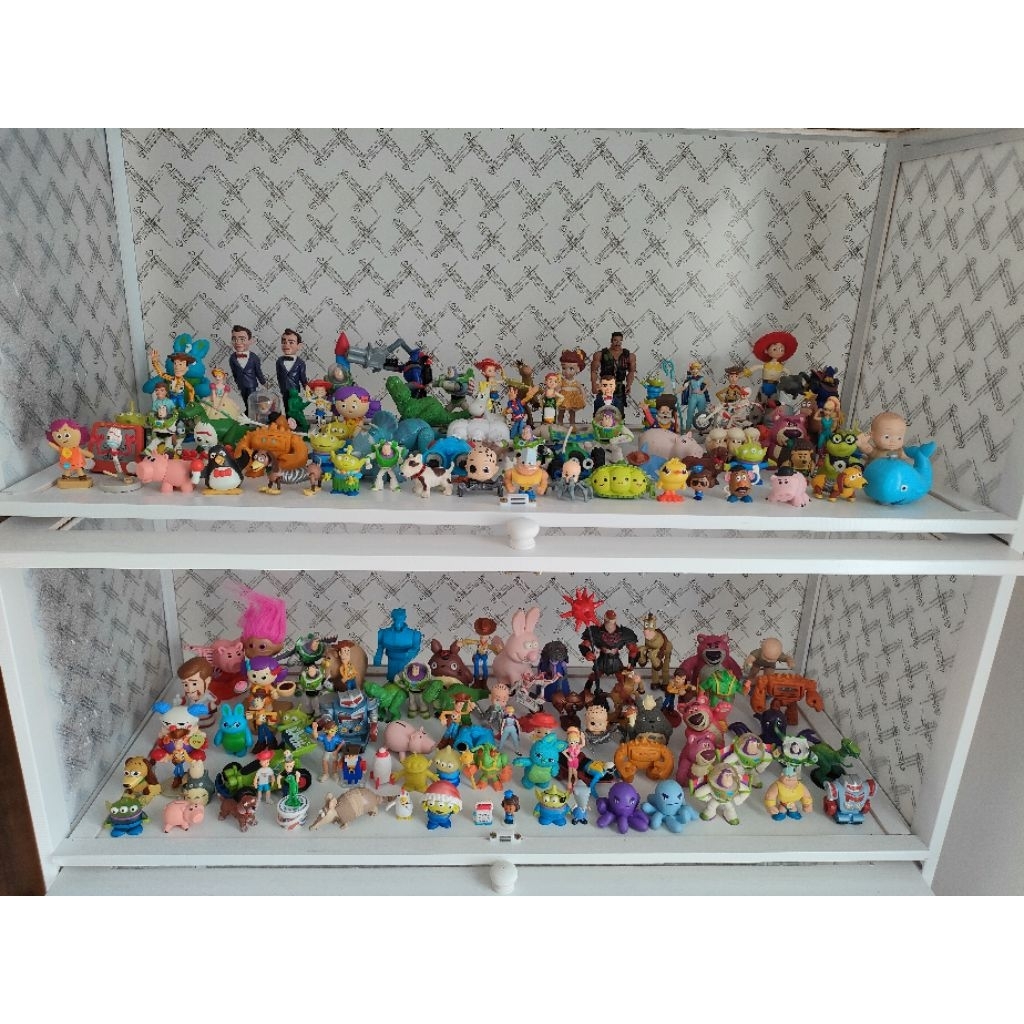 Set Figur Toy Story Ori Semua Brand Koleksi Lengkap, Tidak Ada Yang Sama hampir lengkap dari Toystor