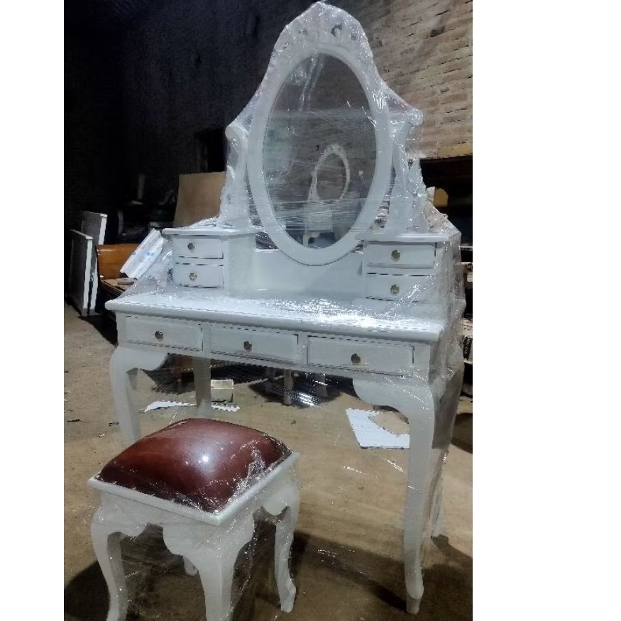 Tolet Kartini jati jepara meja rias