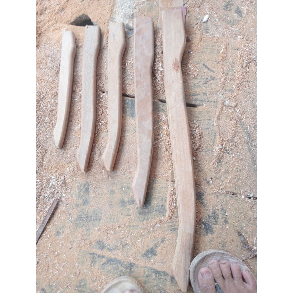 Hendle Gagang Kapak Ulin/Pegangan Kapak/Hulu Kapak Ulin/Kayu Besi