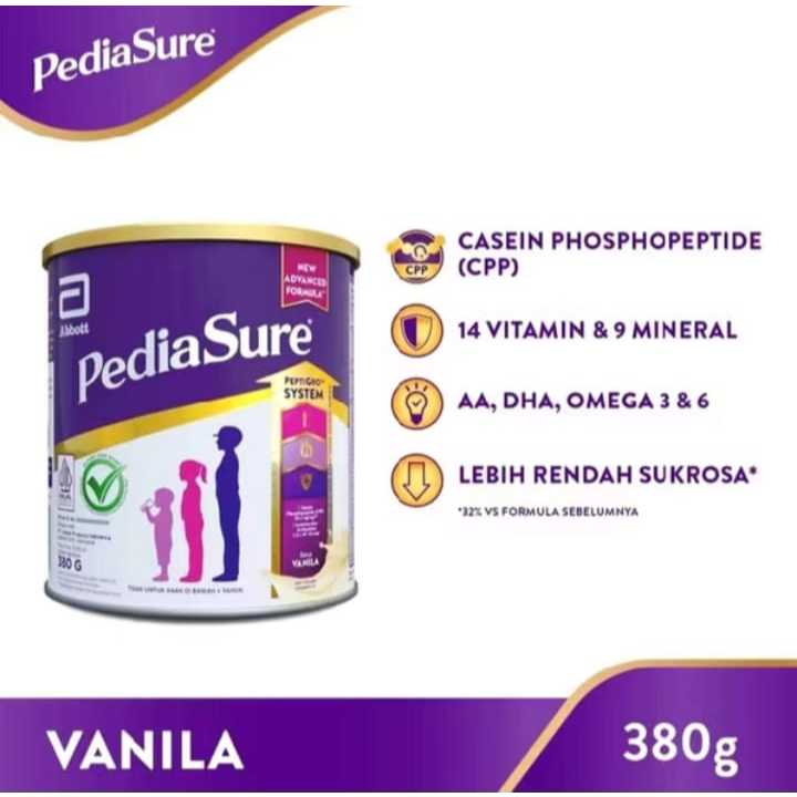 

Pediasure Triplesure Vanila Cokelat 380 gr