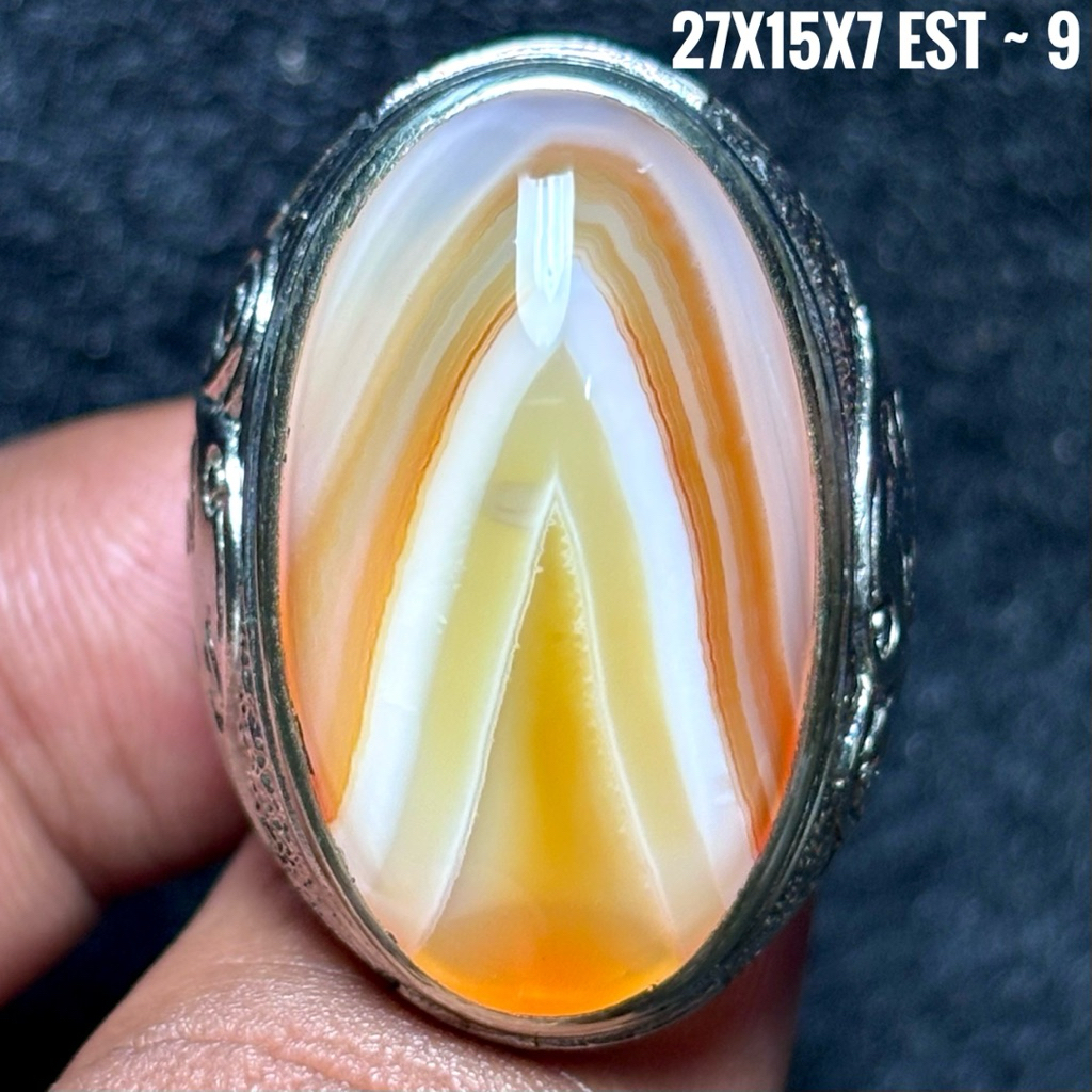 NATURAL BATU AKIK YAMAN JUNDER