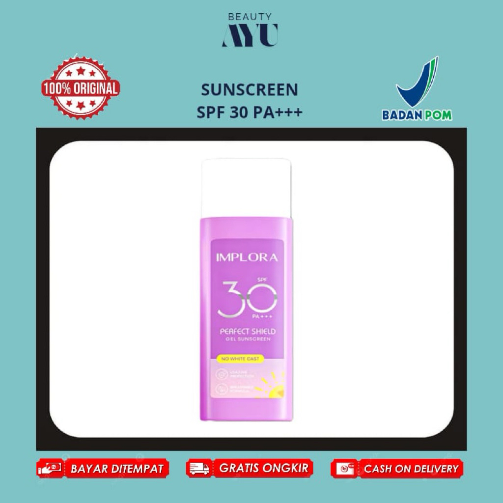 IMPLORA Perfect Shield Suncreen SPF 30PA++ Suncreen Wajah