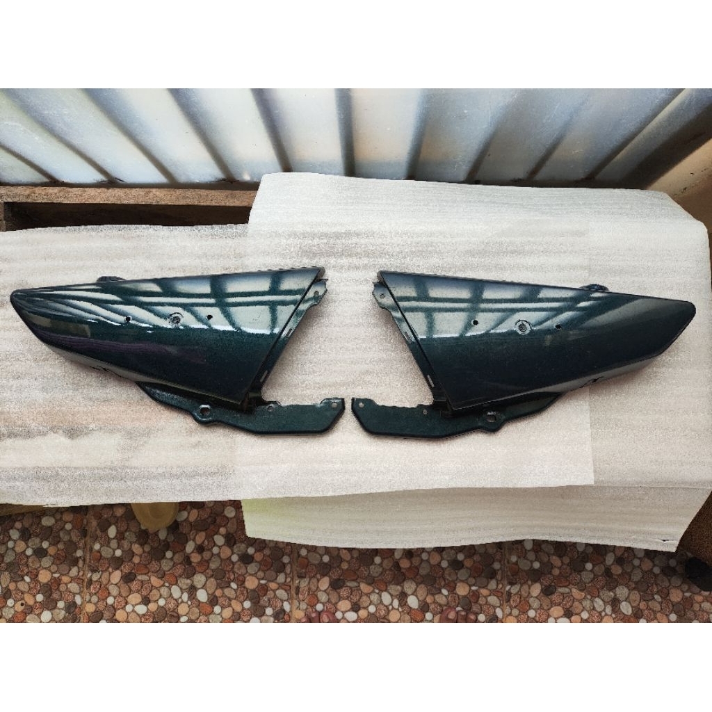 Dop Aki Cover Accu Tutup Aki Hijau Lubang Original Yamaha RX COBRA RX MASTER RX KING