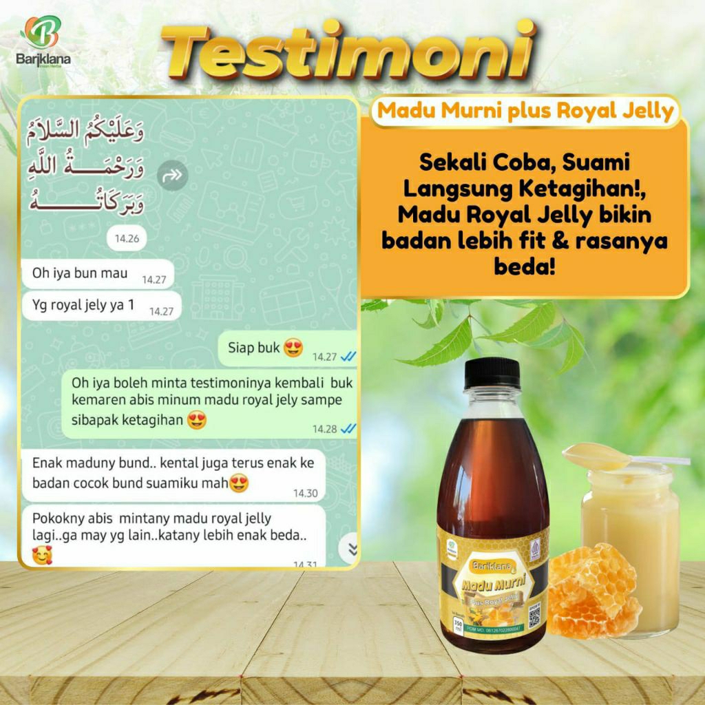 

MADU MURNI PLUS ROYAL JELLY