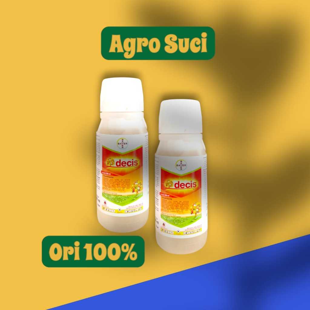 Insektisida DECIS - 100 Ml Obat pembasmi hama ulat kutu putih belalang