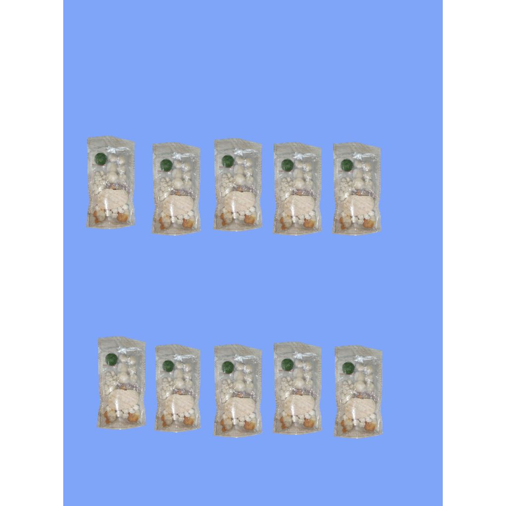 

10 pcs baso Aci instan komplit