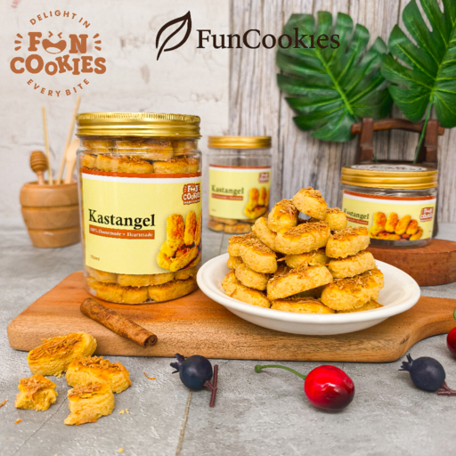 

Kue Kering Kastangel Premium Gurih Keju Asli Lebaran Hampers By Fun Cookies