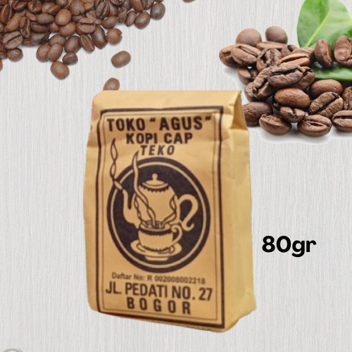 

KOPI CAP TEKO KHAS BOGOR HALAL NIKMAT DAN ENAK WANGI KOPI LEGENDARIS 80gr ORIGINAL