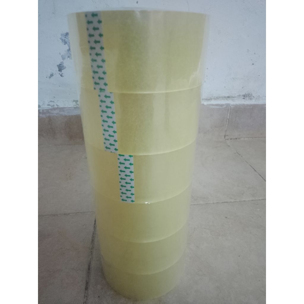 

Clear tape/LakbanBening,1Roll(isi6pcs)