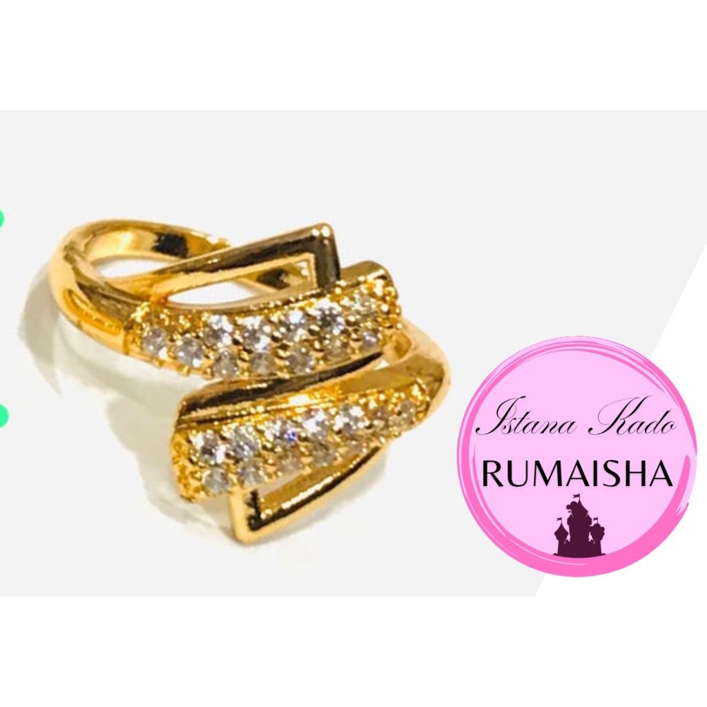 Cincin Wanita Dewasa Bahan Titanium