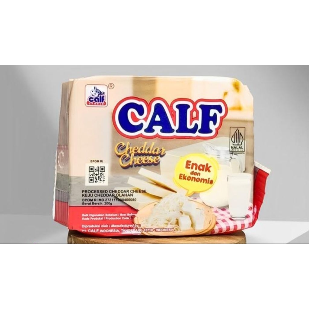 

Keju Calf Serbaguna 200gr - Keju Parut Serbaguna