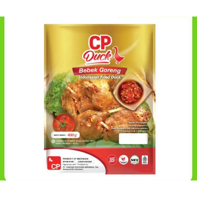 

CP Duck Bebek Goreng Instan sudah berbumbu 400g