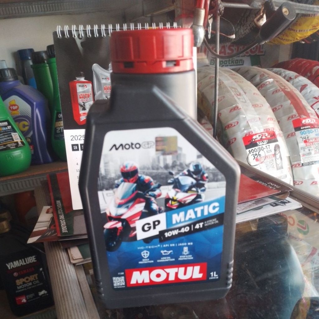 oli motor motul matic 1liter asli 100%original