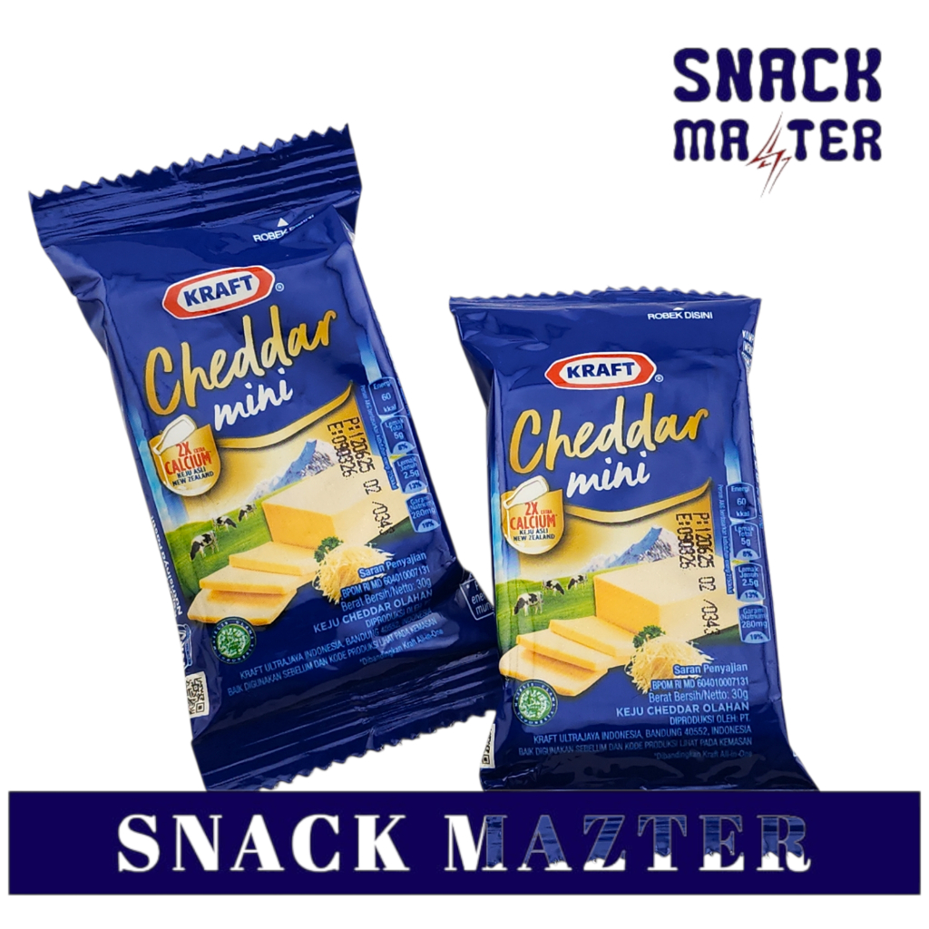 

Kraft Cheddar Mini - Netto 30gr