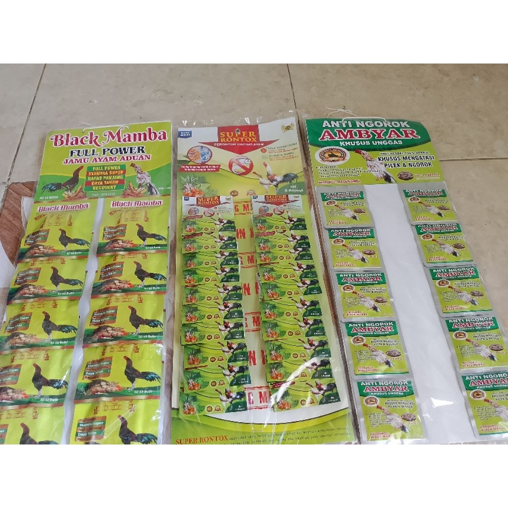 jamu ayam jago aduan dokter pro vitamin ayam aduan