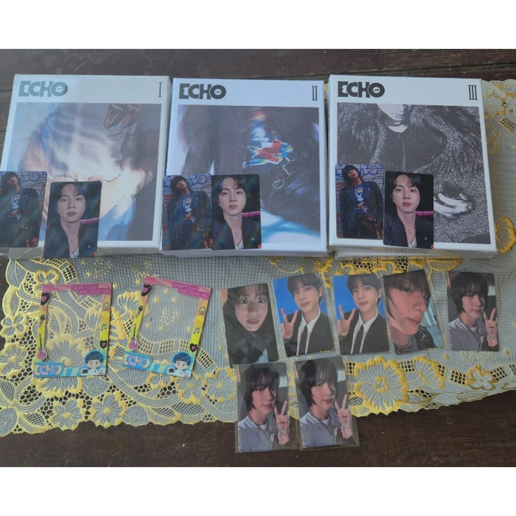 JIN ECHO ALBUM INCLUDE FREEBIES CAHOL + PC HOLO