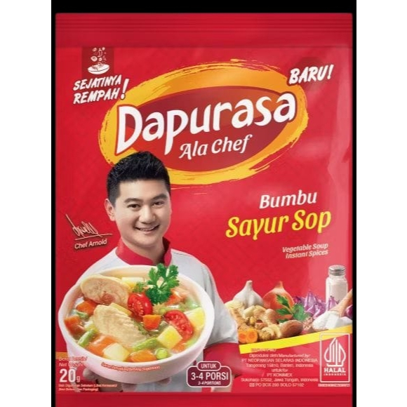

DAPURASA Bumbu Sayur Sop