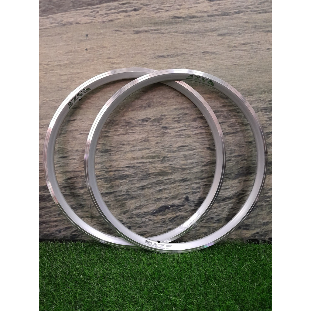 SEPASANG VELG RIMS 20 x 1 3/8 (451) RAZE F325 F 325 28H / 28 Hole BRAKELINE Doublewall