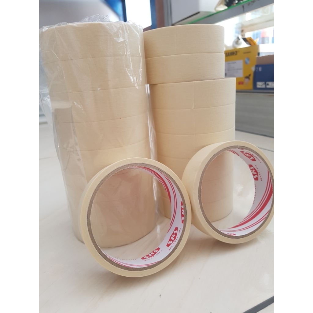

Lakban Kertas/ masking Tape 24mm×15m