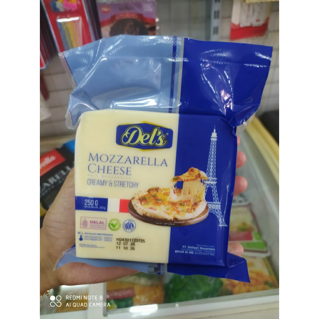 

DELS MOZARELLA CHEESE 250GR