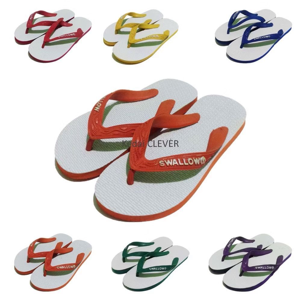 SENDAL JEPIT SWALLOW CLASSIC WARNA WARNI / SENDAL SWALLOW PUTIH POLOS BERBAGAI UKURAN - MURAH