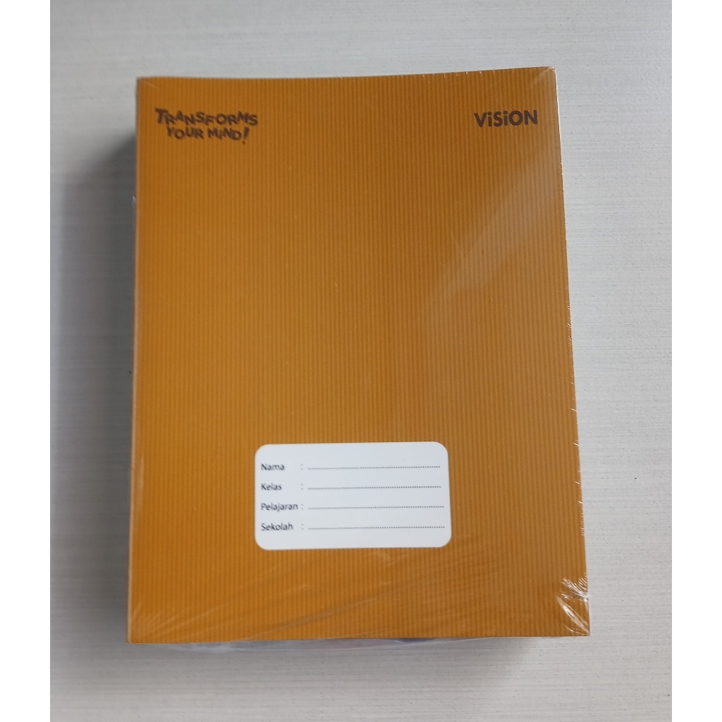 

BUKU TULIS KRAFT 38 LEMBAR 1 PACK 10 BUKU