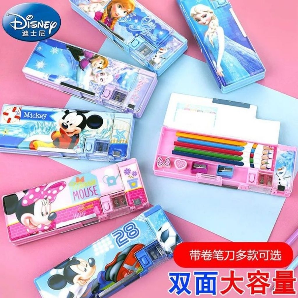 

Fivestor Tempat Pensil Magnet 2 Sisi Kotak Pensil Karakter Waterproof