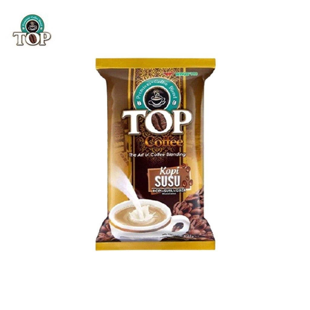 

TOP COFFEE KOPI SUSU 3IN1 RENCENG 10S