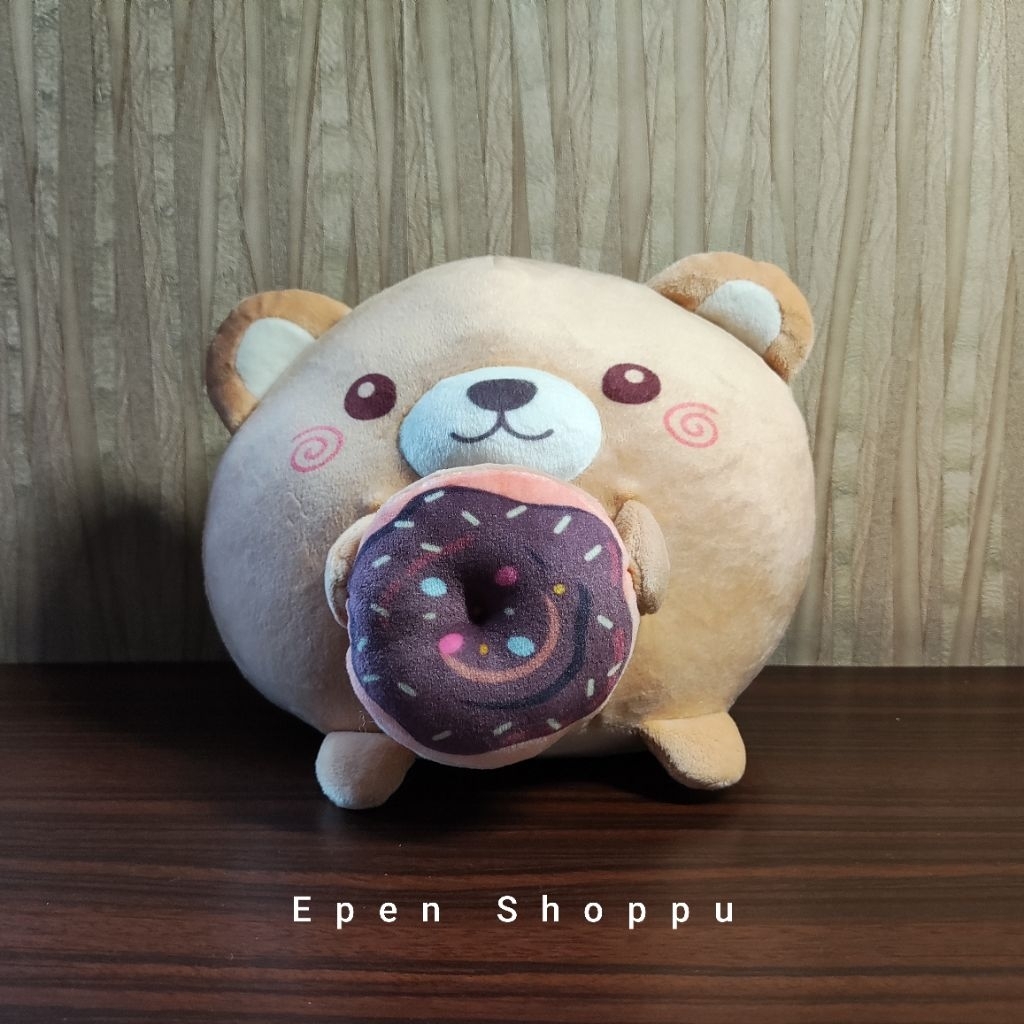 Boneka Squishy Beruang Donut - Istana Boneka