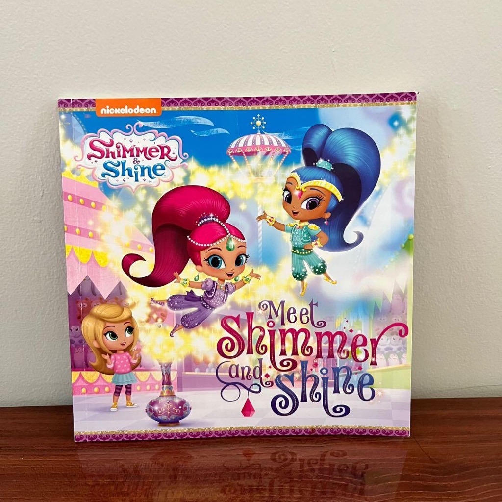 Preloved Shimmer and Shine Book with Poster