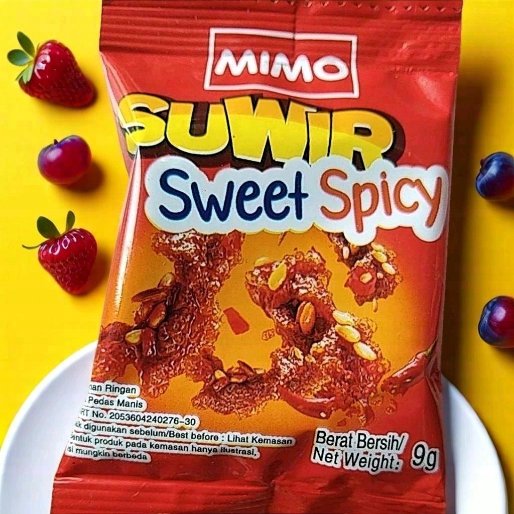 

suwir ayam sweet spicy cemilan Korea pedas