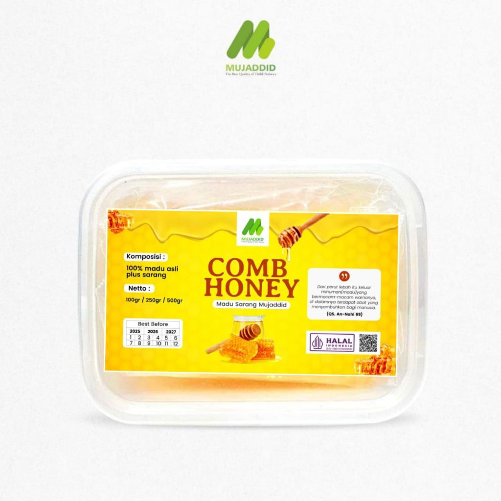 

Madu Sarang Asli Organik # 100gr