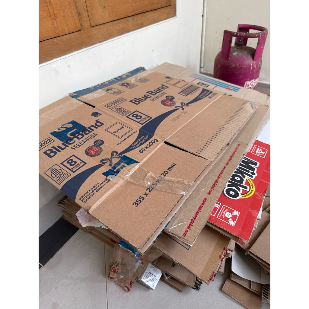 

PRELOVED - Kardus bekas kemasan