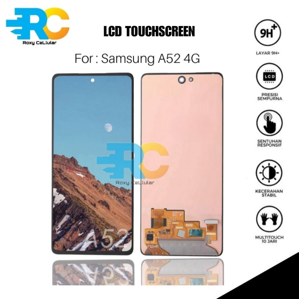 Lcd Touchscreen Samsung A52 4G Ori Fulset